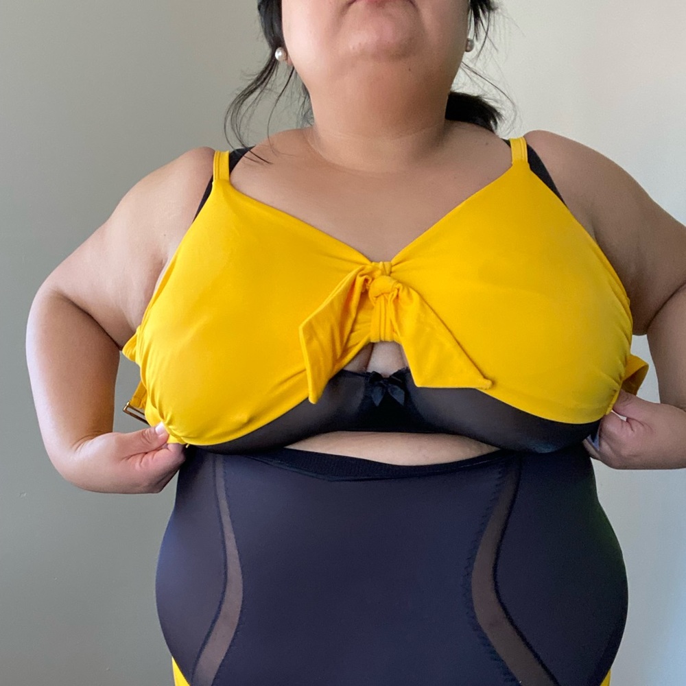 Yellow bikini